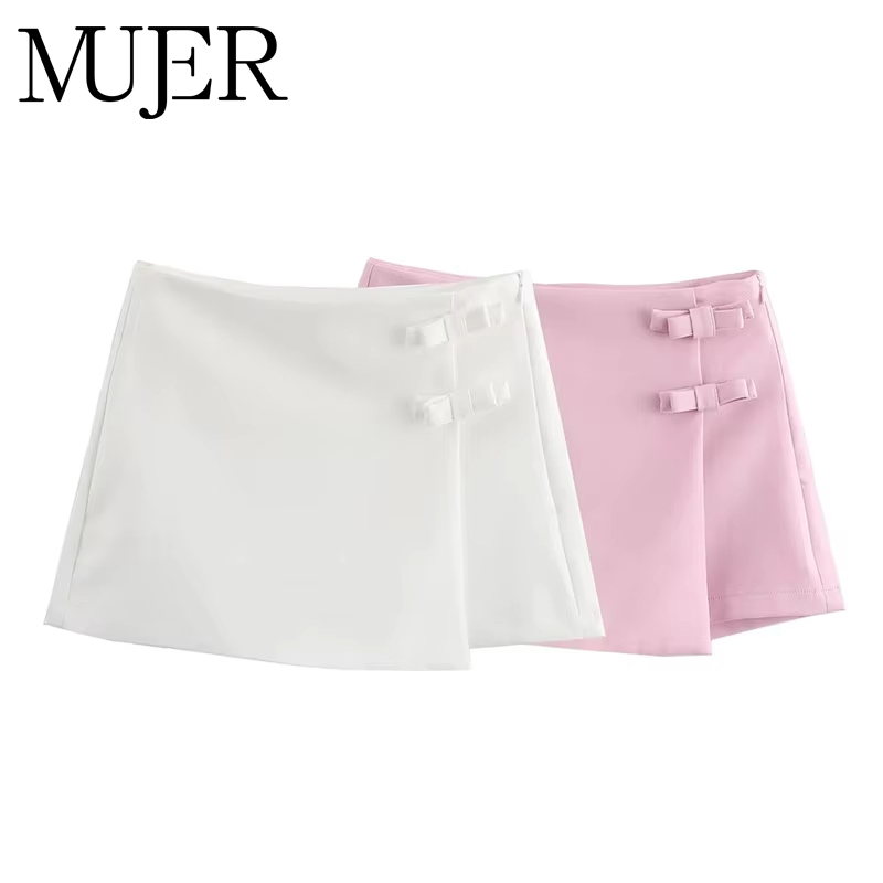 Damen Pink-Weißer Minirock, mo – Summer Zara Bewertung und Preis