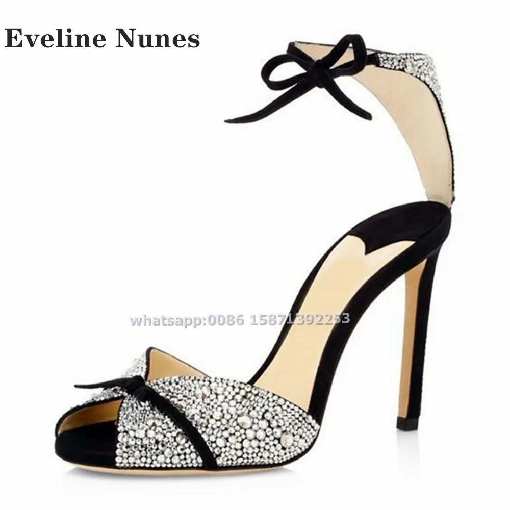 Bogen Strass Knöchel riemen Sa – Summer Clothing Stores Bewertung und Preis