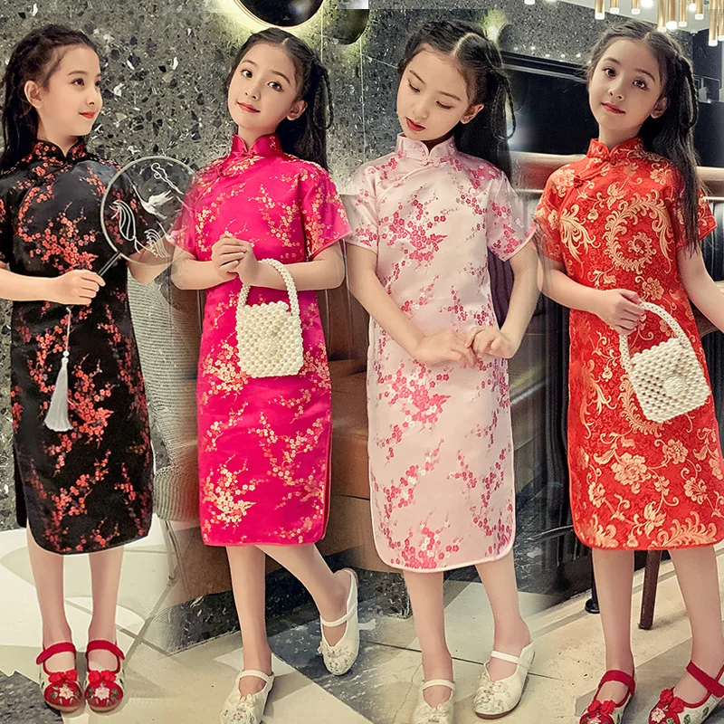 Sommer kinder Cheongsam Modern – Summer Clothing Baby Girl Bewertung und Preis